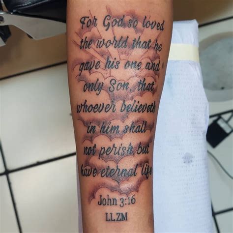 7 Bible Verse Tattoos