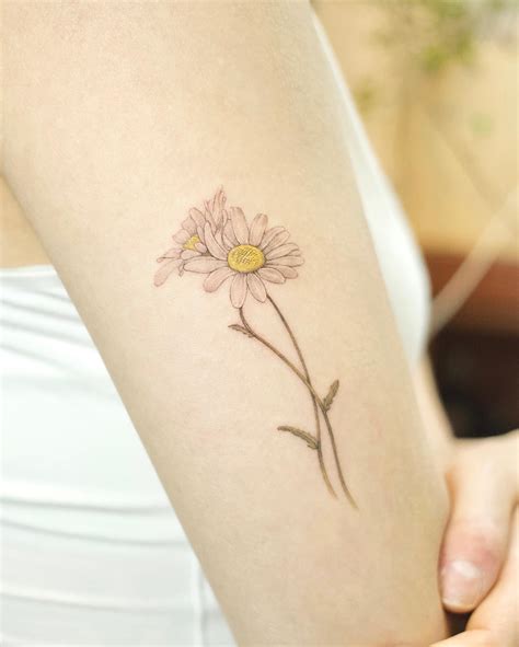 Daisy Flower Tattoo Designs