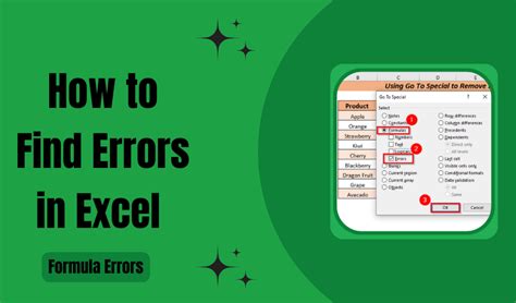 How To Find Errors In Excel Formula Errors Earn And Excel How To Find Errors In Excel Formula Errors Earn And Excel
