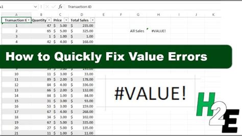 How To Fix Value Errors In Excel Howtoexcel Net How To Fix Value Errors In Excel Howtoexcel Net