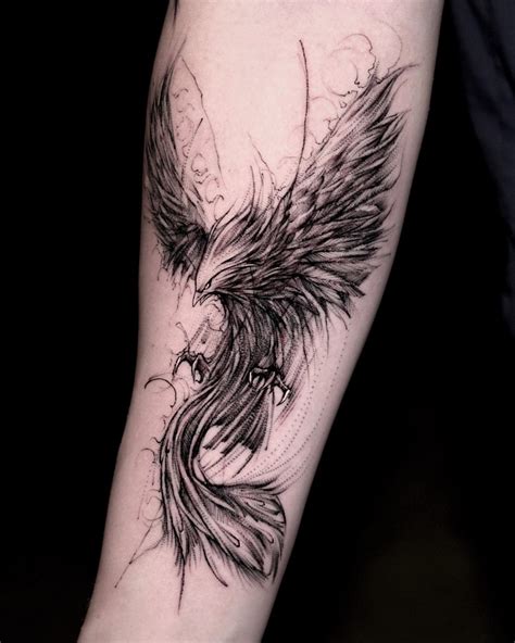 Phoenix Tattoo Designs for Men