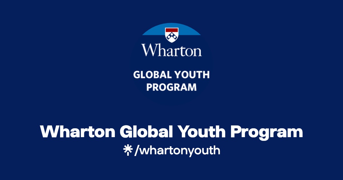 Wharton Global Youth Program Instagram Facebook Linktree Wharton Global Youth Program Instagram Facebook Linktree